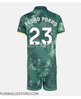 Günstige Tottenham Hotspur Pedro Porro #23 3rd trikot Kinder 2024-25 Kurzarm (+ Kurze Hosen)